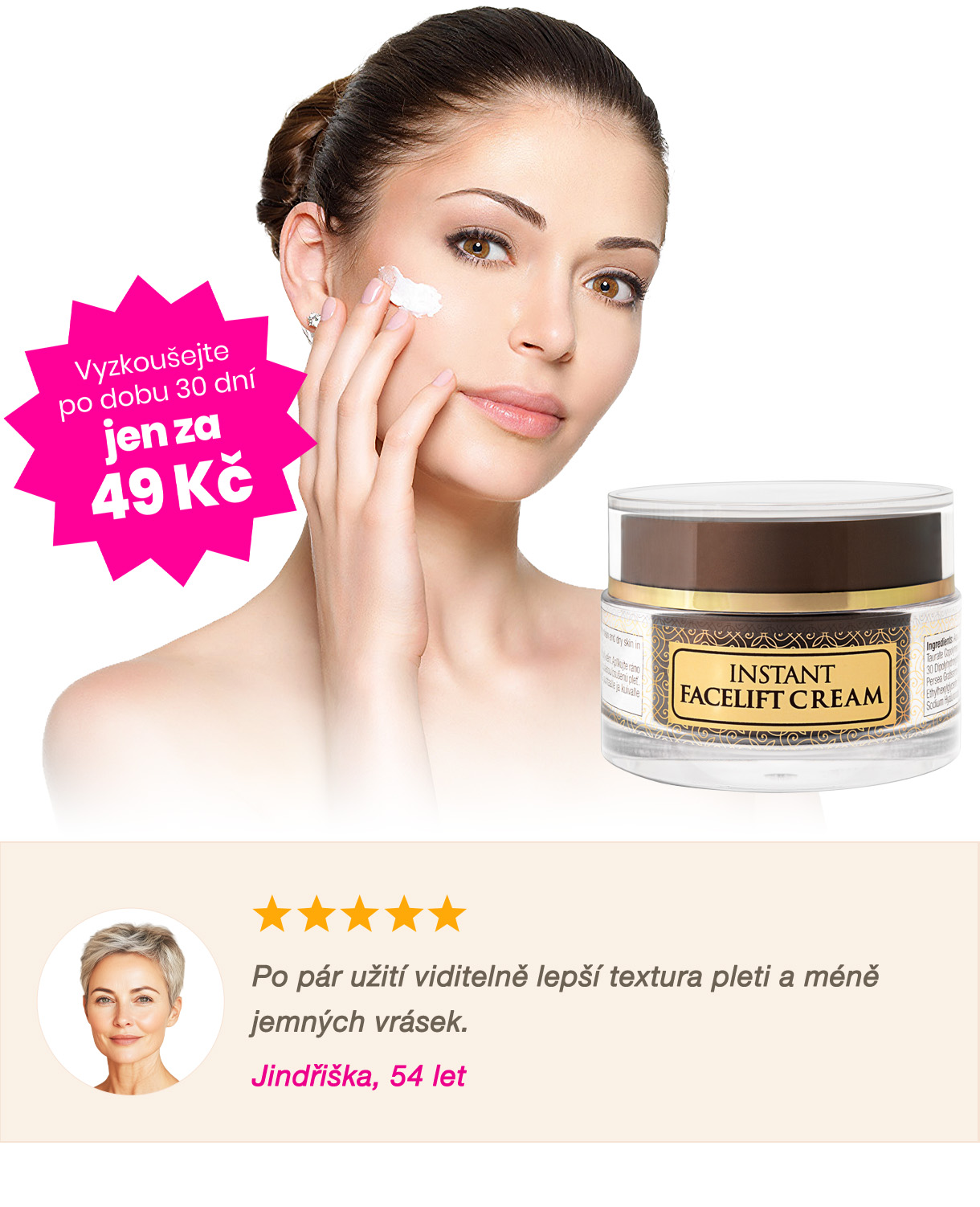 Aimé Facelift - Vzorek krému ZDARMA